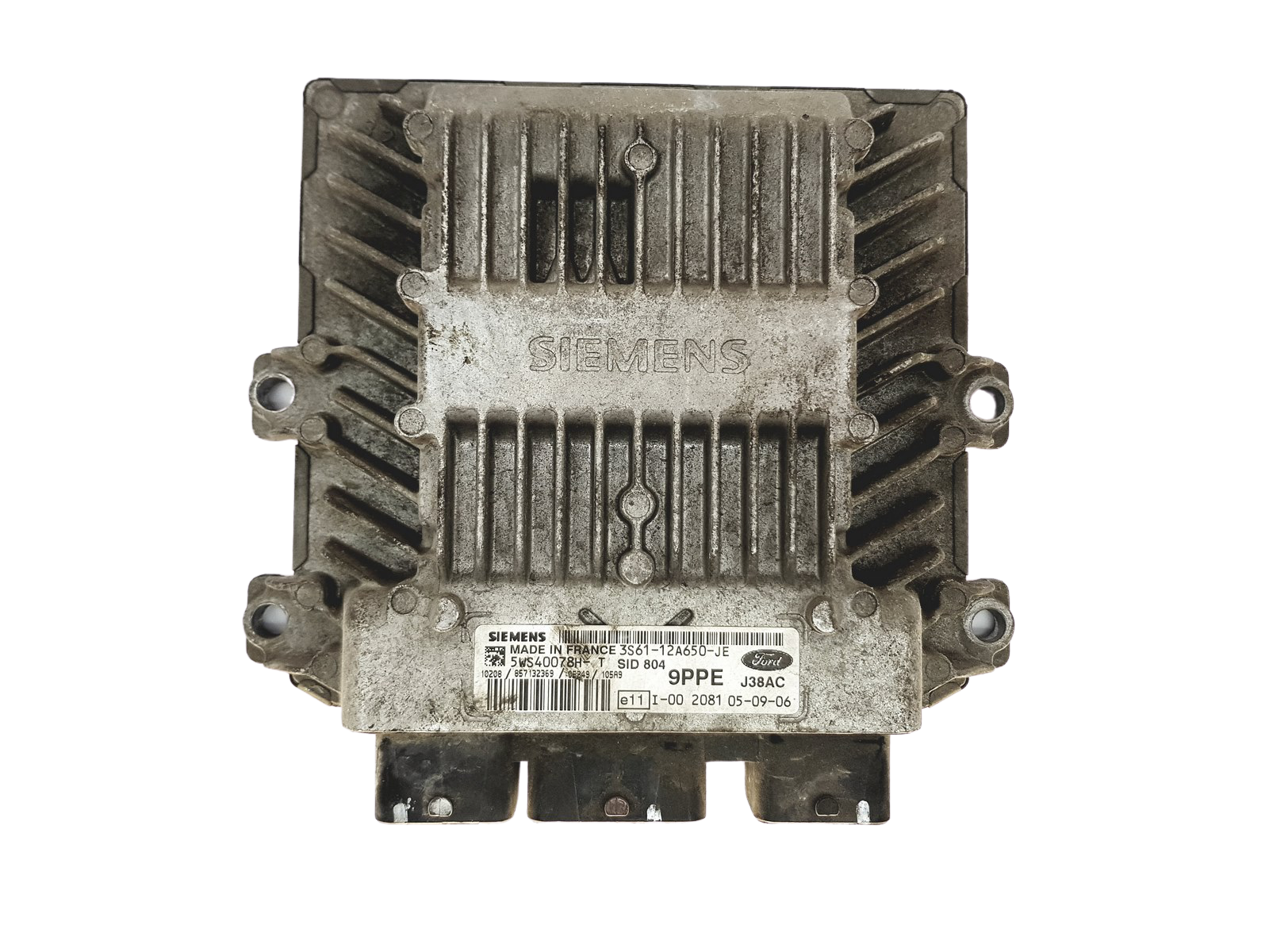 Control Unit 3S61-12A650-JE 5WS40078H-T Ford Siemens 27104 main product photo