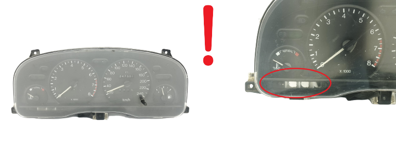 Speedometer/Instrument Cluster Ford Mondeo 93BB-10849-RE 93BB10849RE 54715 main product photo