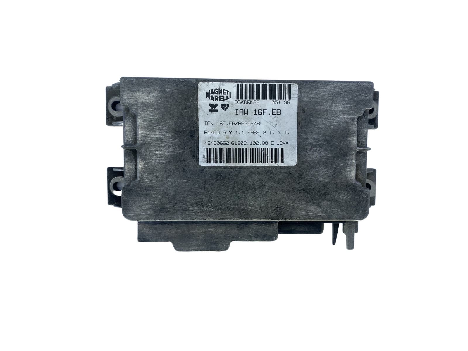 Control Unit Fiat 46480662 IAW16F.EB 61602.102.00 Magneti Marelli 48636 main product photo
