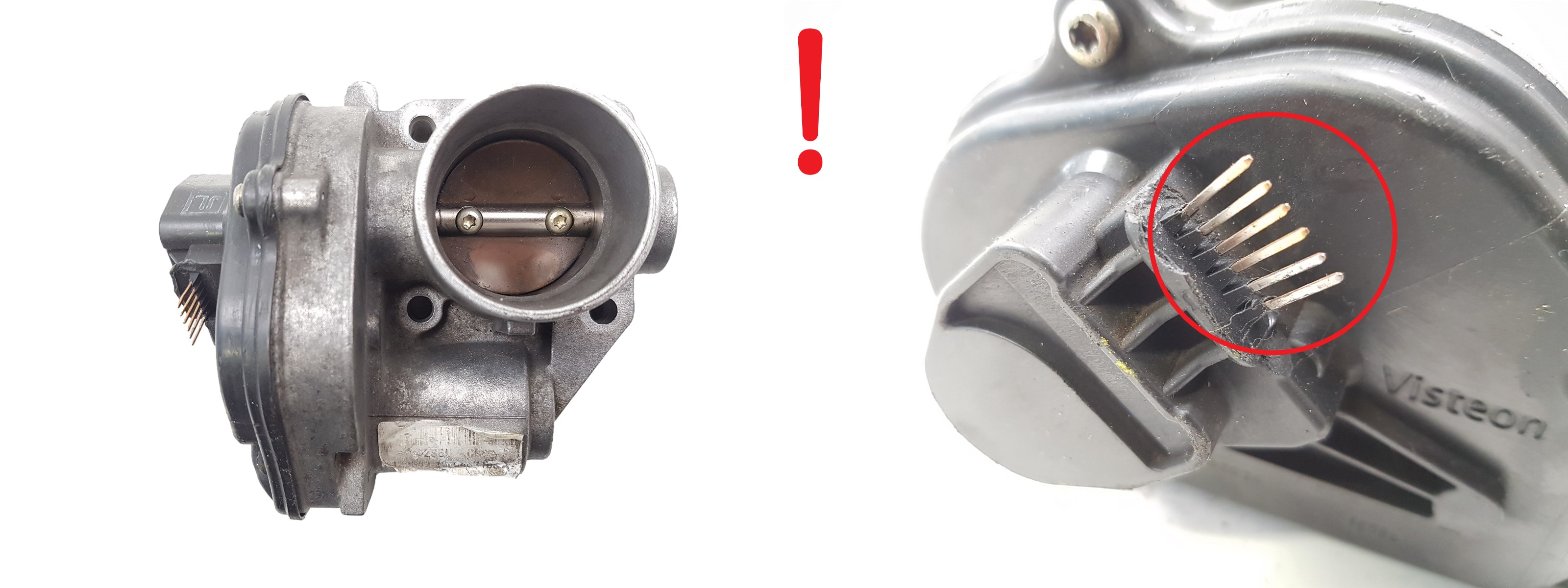 Throttle Body Valve Ford VP2S6U-9E928-BA 2S6U-9E927-C 1563 main product photo