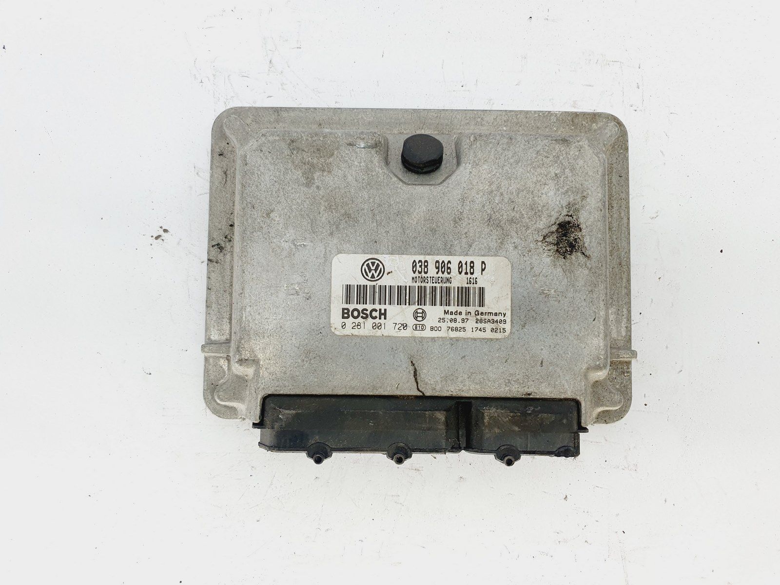 Control Unit VW Audi 038906018P 0281001720 Bosch 38945 main product photo