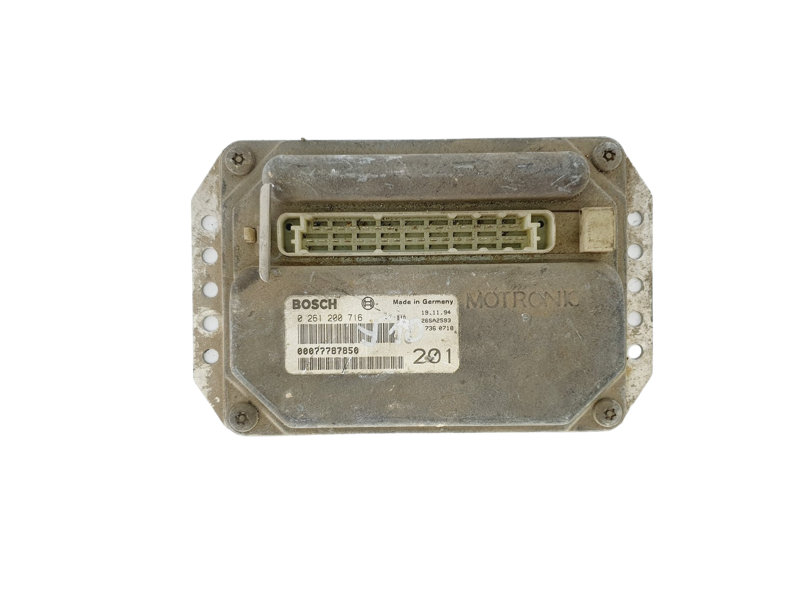 Control Unit 0261200716 26SA2593 Fiat Lancia Bosch 36905 main product photo