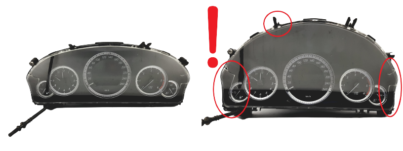 Speedometer/Instrument Cluster Mercedes E W212 A2129009200 VDO main product photo