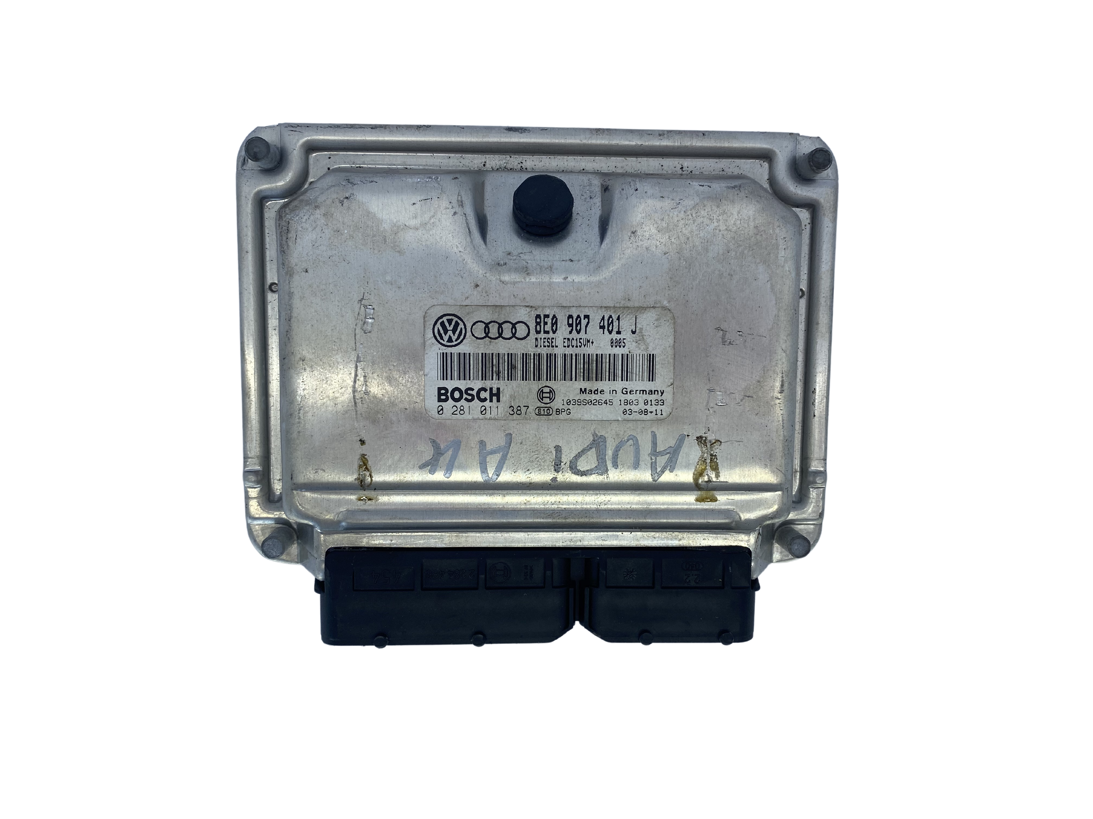 Control Unit VW Audi 8E0907401J 0281011387 Bosch 51001 main product photo