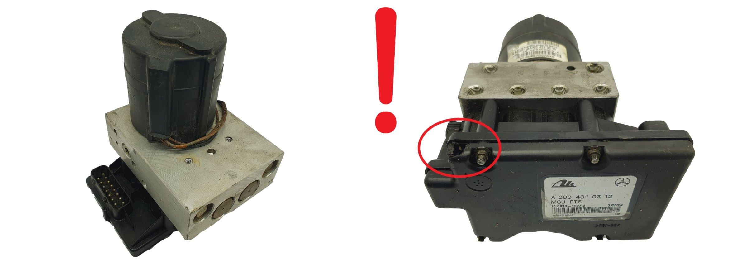Abs Pump Mercedes CLK W208 A0034310312 10.0990-1327.2 Ate 65985 main product photo