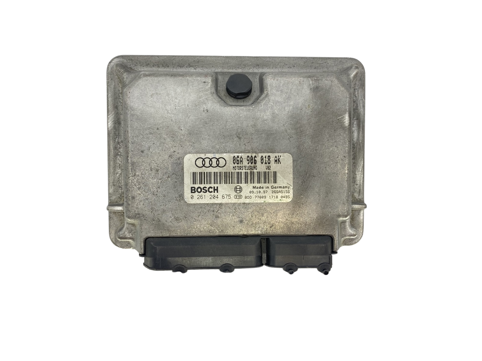 Control Unit Audi 06A906018AK 0261204675 Bosch 57833 main product photo