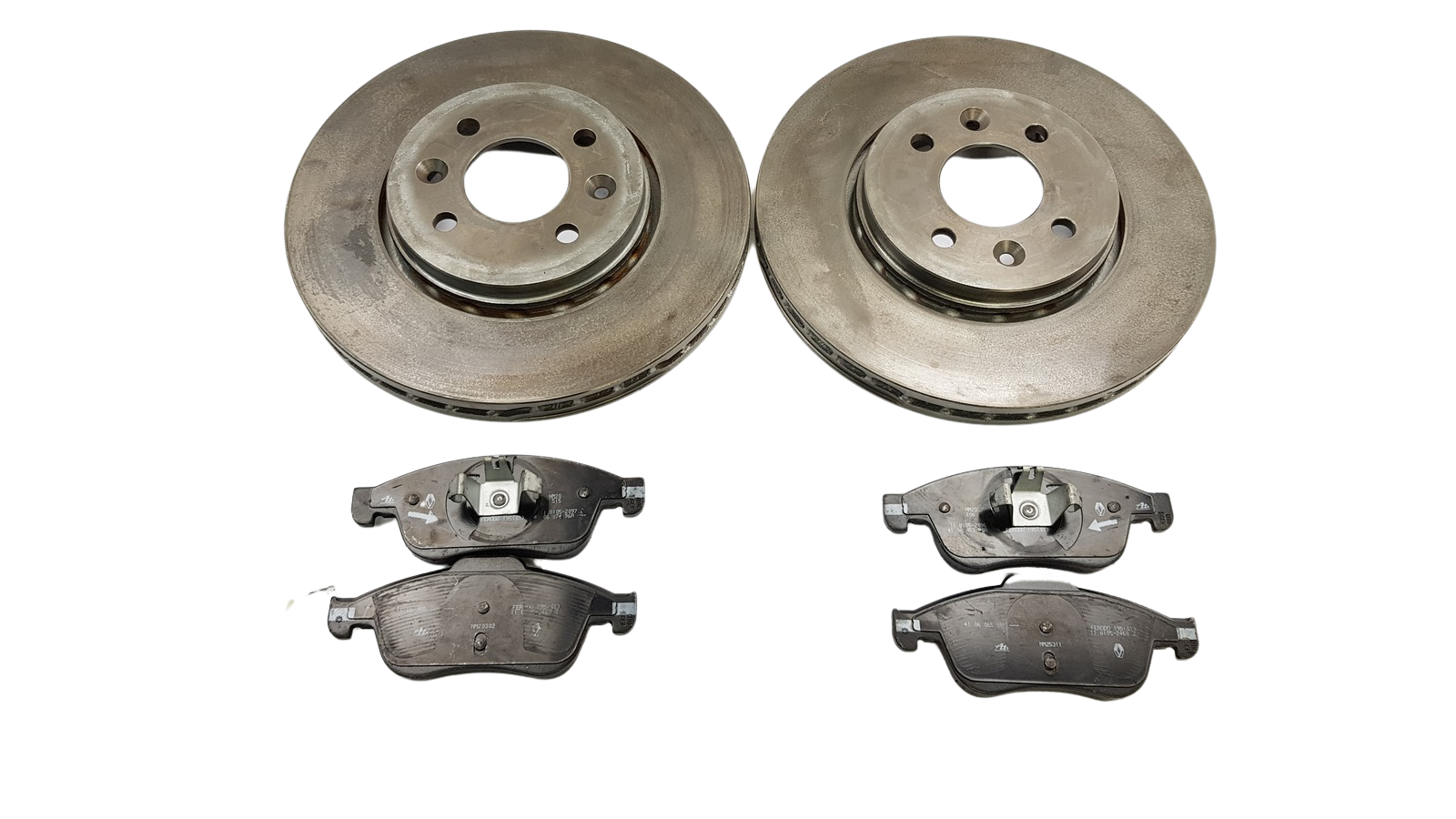 Brake Discs Front 402068053R 410A12582R 280mm Renault Clio 5 0km main product photo