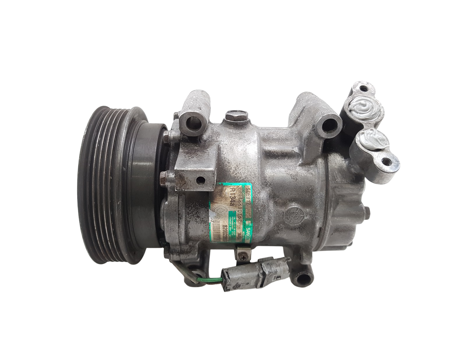 Air Con Compressor SD6V12 1445A 8200220924 Sanden 1.5 DCI Clio 3 Micra main product photo
