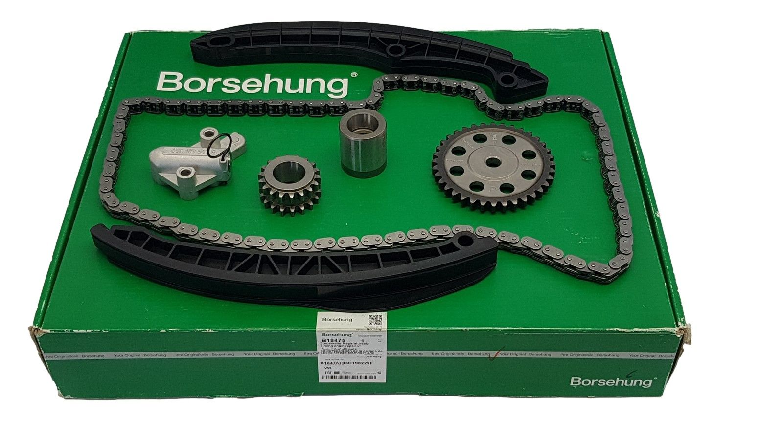 Timing Chain Kit 03C198229F B18475 VW Audi Seat Skoda Borsehung main product photo