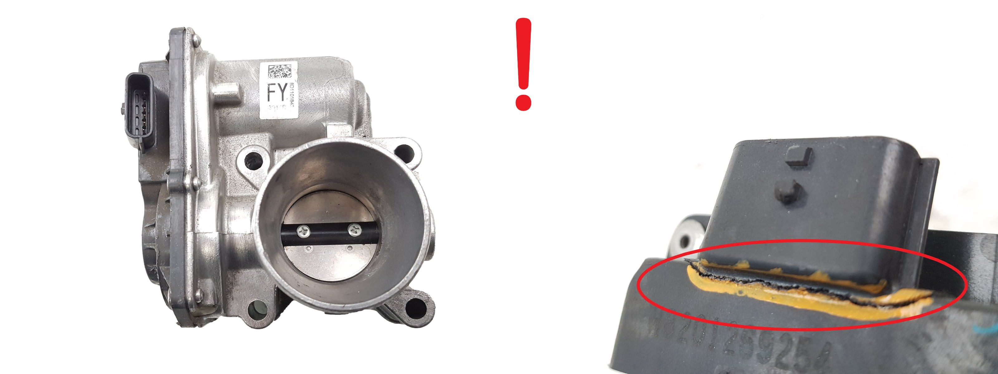 Throttle Body Valve Renault Smart 161203912R H8201269254 1.0 1155 main product photo