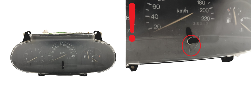 Speedometer/Instrument Cluster Ford Escort Fiesta 96FB-10849-CA 48211 main product photo