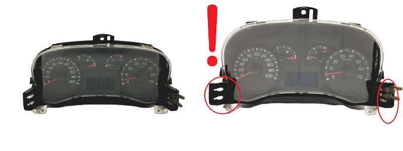 Speedometer/Instrument Cluster Fiat Panda 51711244 503000490700 51125 main product photo