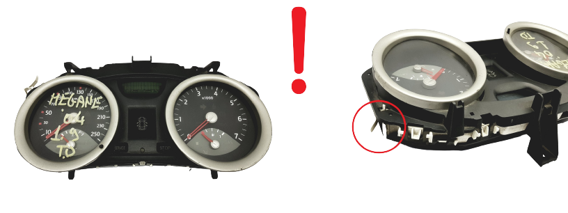 Speedometer/Instrument Cluster Renault Megane 2 8200306538 A 50804 main product photo