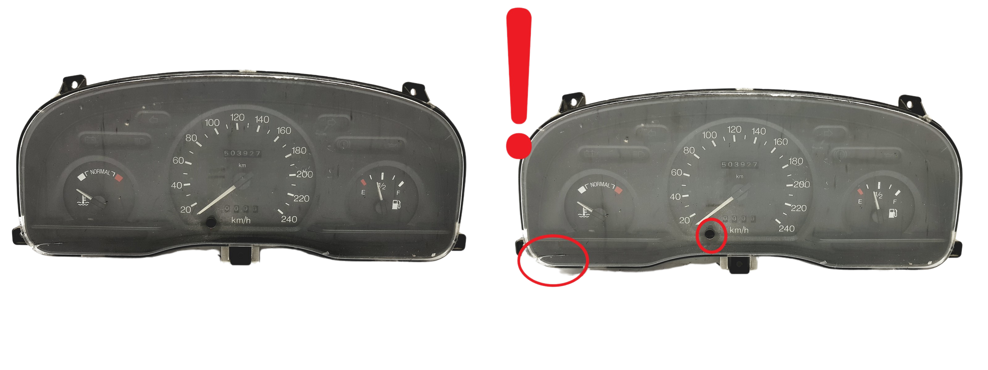 Speedometer/Instrument Cluster Ford Transit 95VB-10849-AH 59445 main product photo
