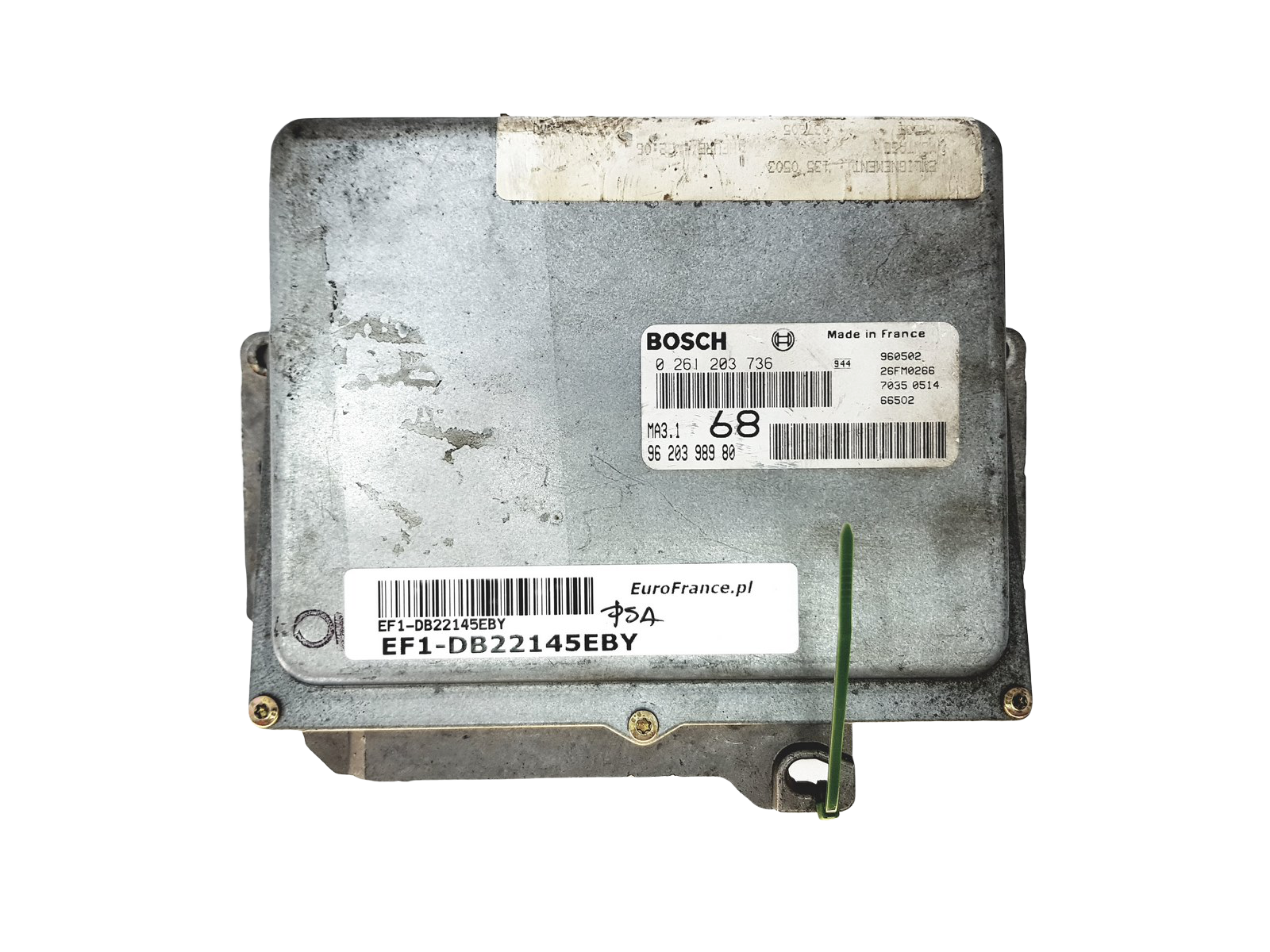 Control Unit 0261203736 9620398980 MA3.1 26FM0266 PSA Bosch 22145 main product photo