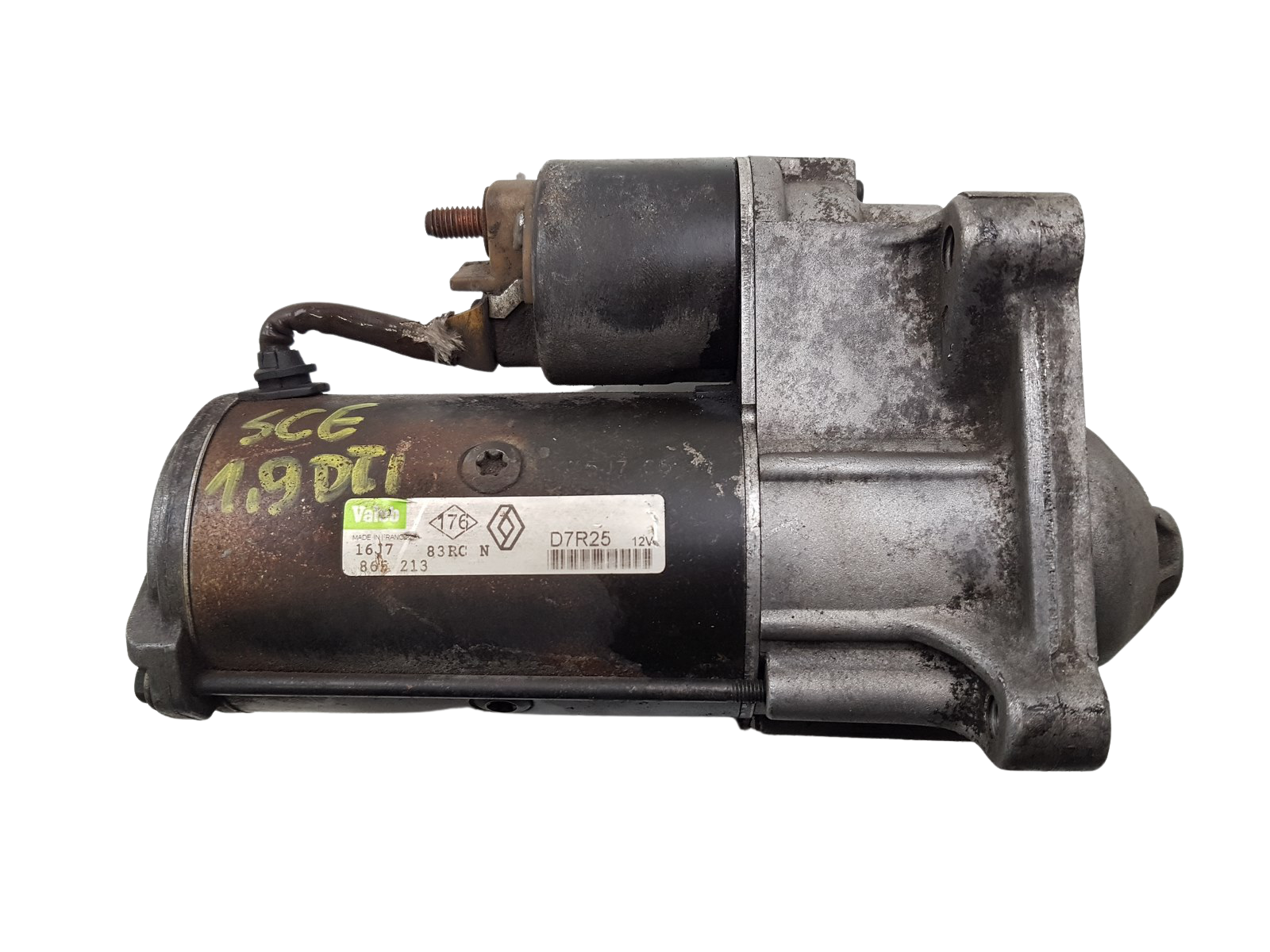 Engine Starter Renault 7700865213 D7R25 1.9 Valeo 1259 main product photo
