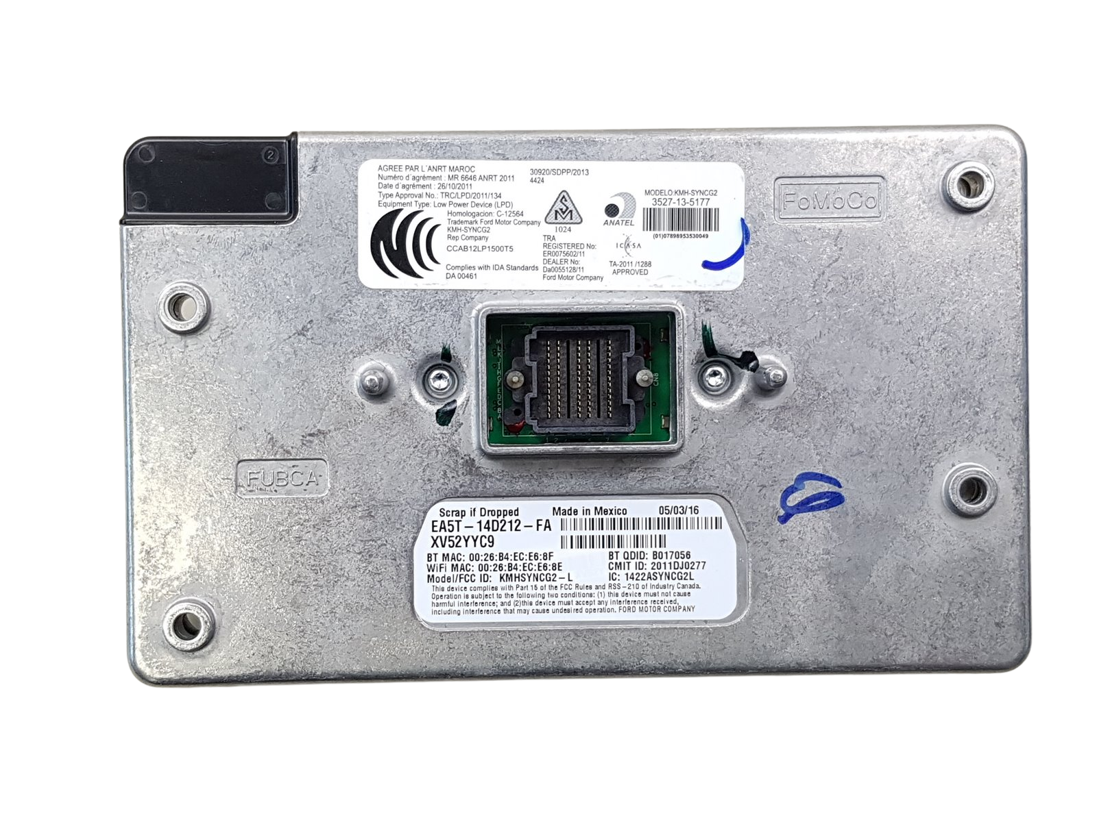 Control Unit Navi Ford EA5T-14D212-FA F1ET-14F239-AA FoMoCo main product photo