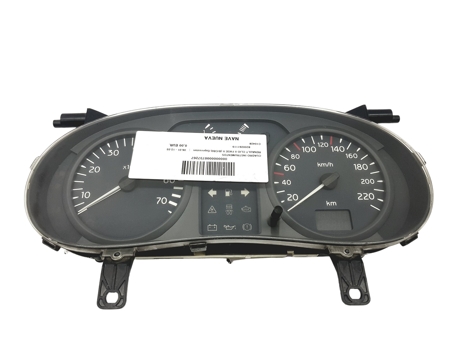 Speedometer/Instrument Cluster Renault Clio 2 8200261119 55531 main product photo