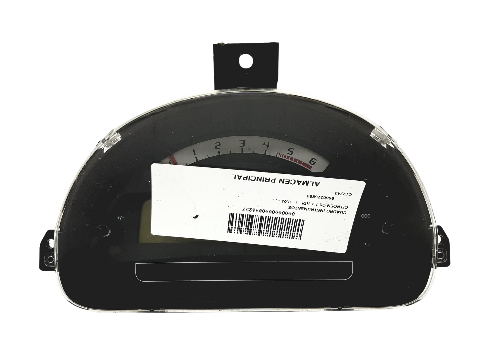 Speedometer/Instrument Cluster Citroen C2 C3 9660225880 D 02 58282 main product photo