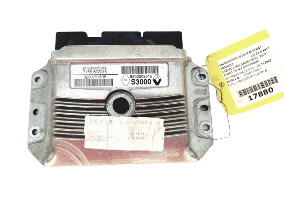Control Unit 21586059-6A 8200751638 8200509516 Renault Sagem main product photo