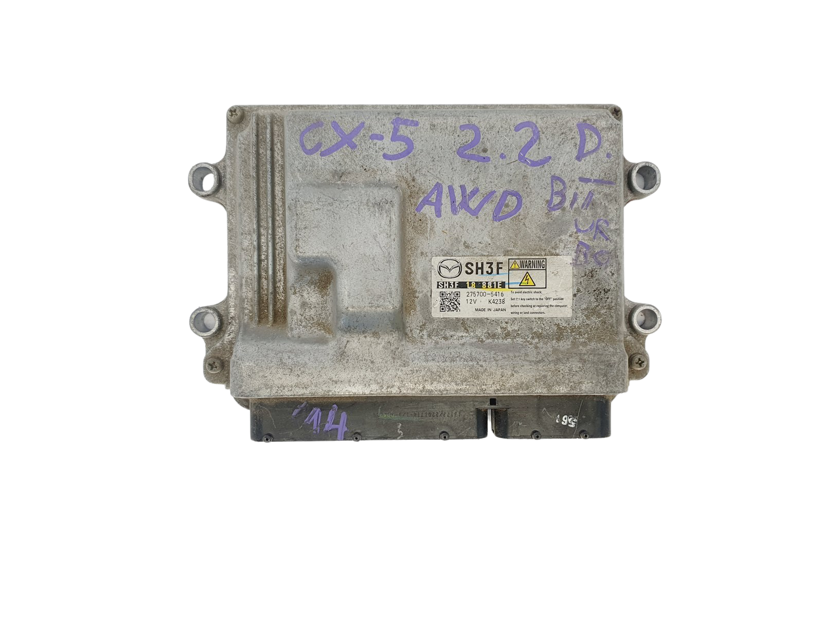 Control Unit 275700-5416 SH3F 18 881E Mazda main product photo