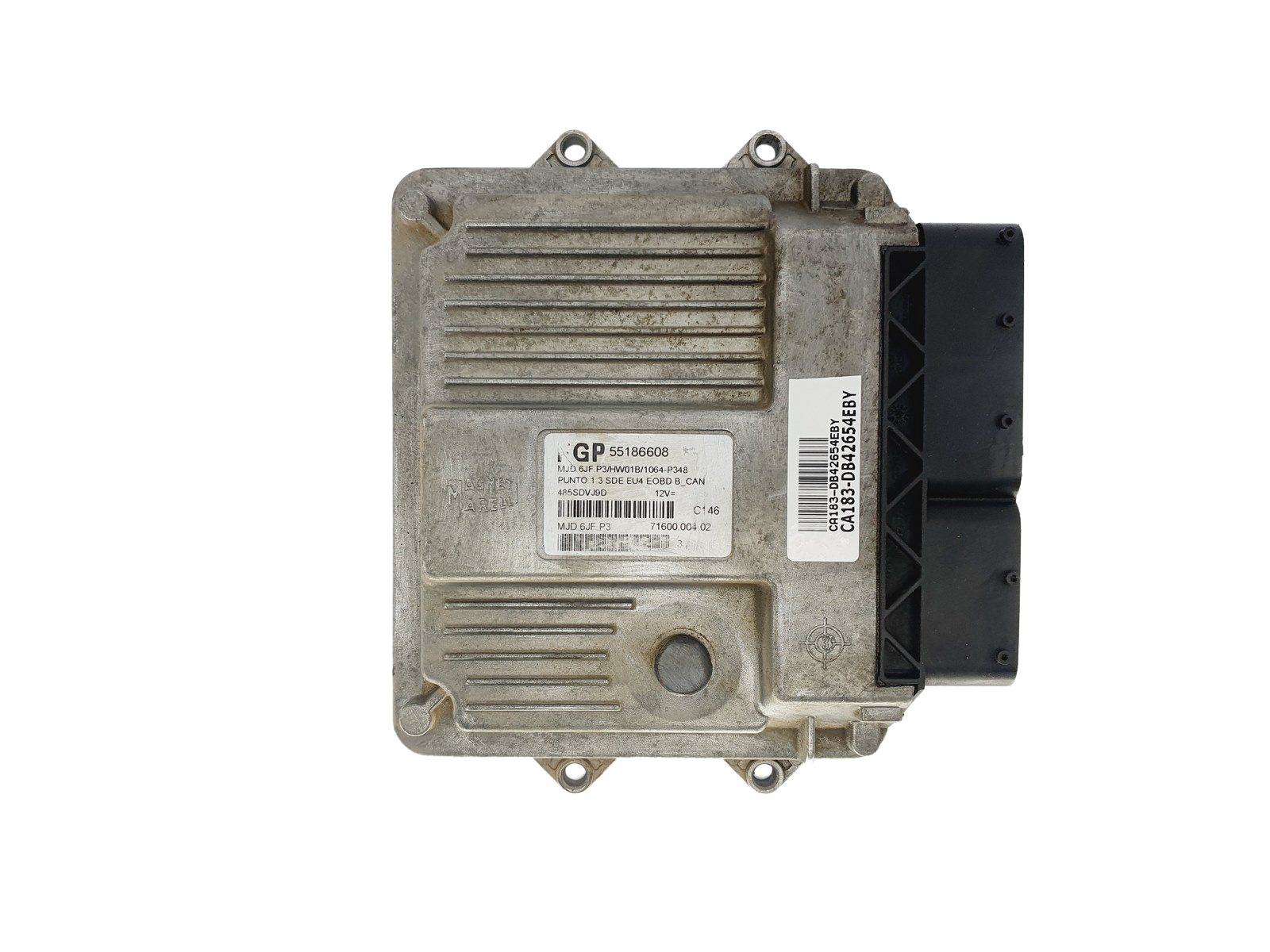 Control Unit Fiat 55186608 MJD6JF.P3 Magneti Marelli 42654 main product photo