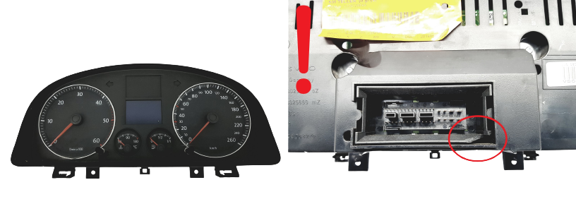 Speedometer/Instrument Cluster VW Touran 1T0920864A 110080378003 51989 main product photo