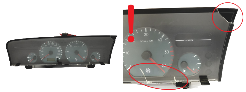 Speedometer/Instrument Cluster Citroen Xantia 2 9634924180 49663 main product photo