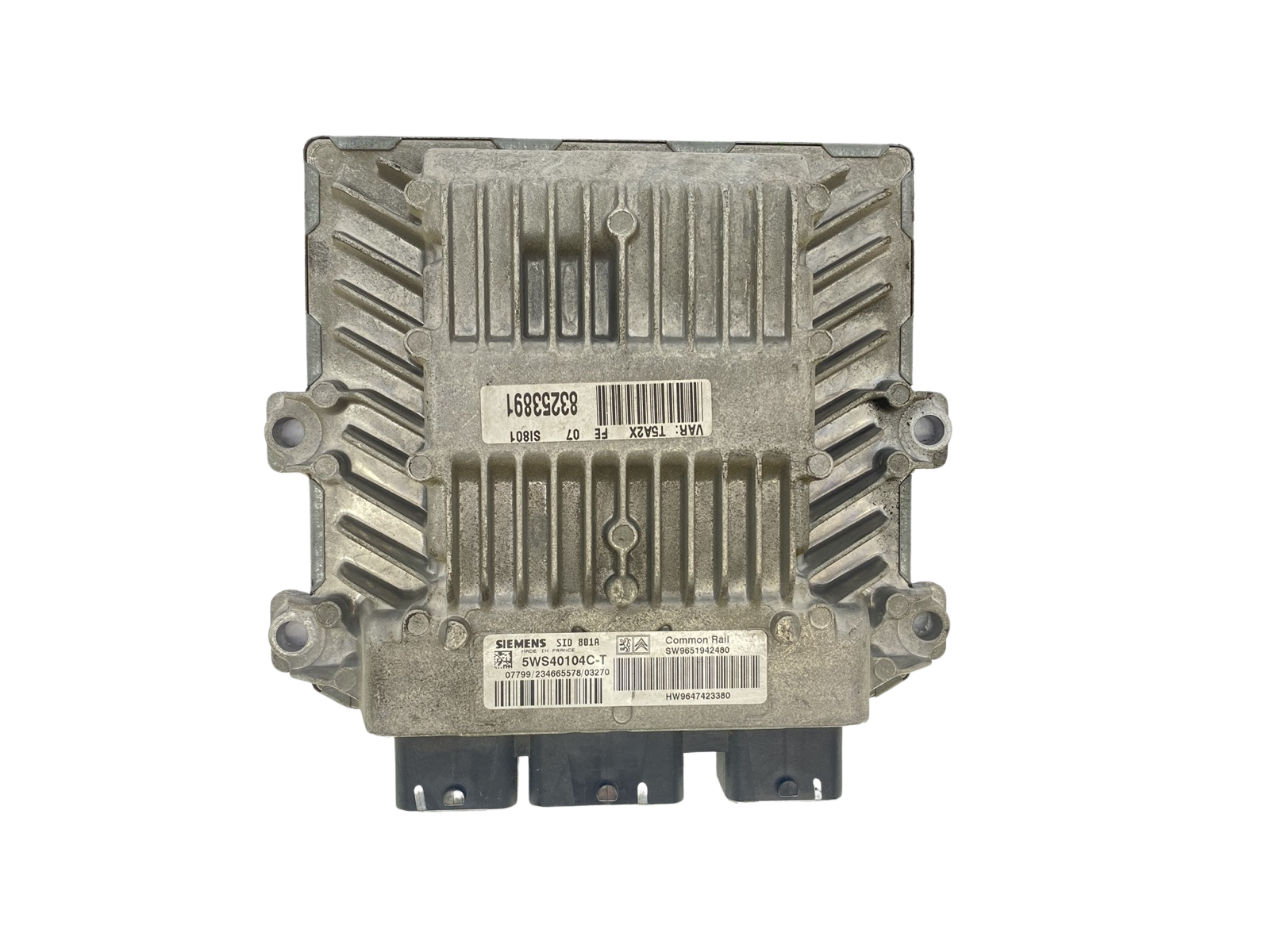 Control Unit 5WS40104C-T 9651942480 9647423380 PSA Siemens 59893 main product photo