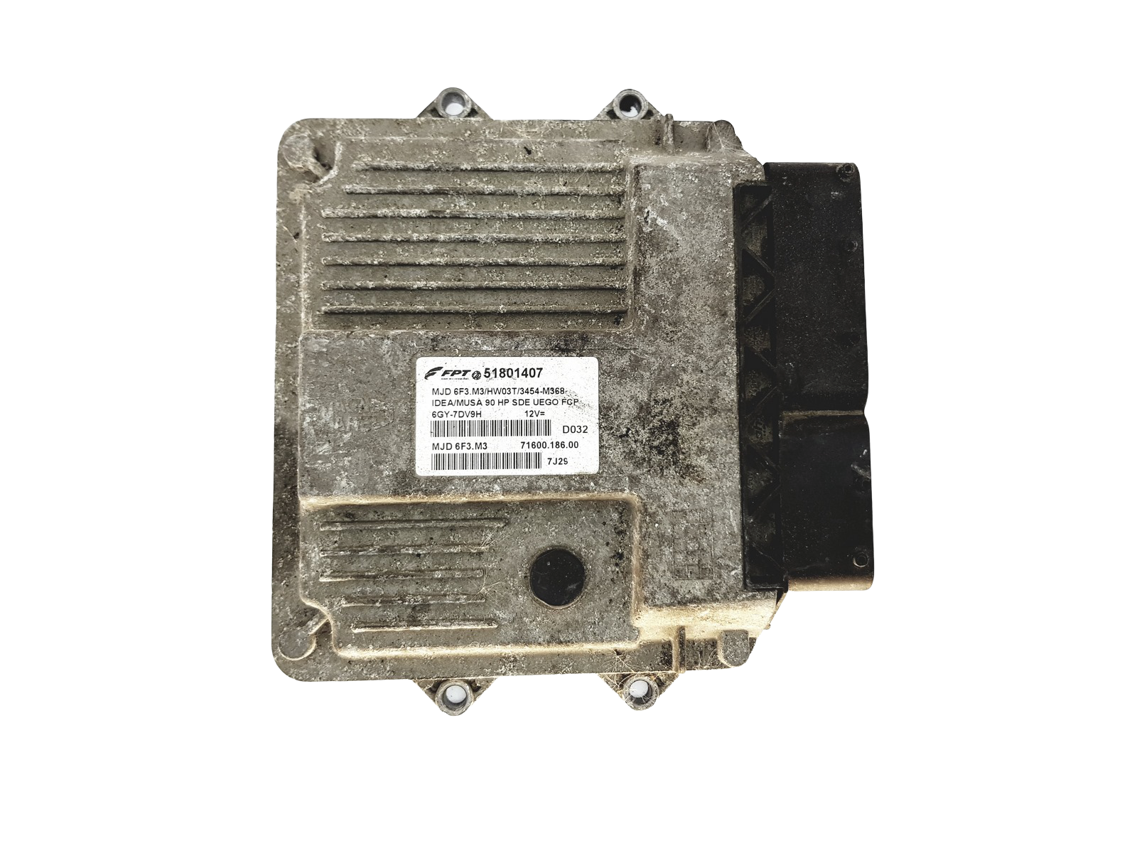 ECU Engine Control Unit 51801407 MJD6F3.M3 Lancia 21786 main product photo