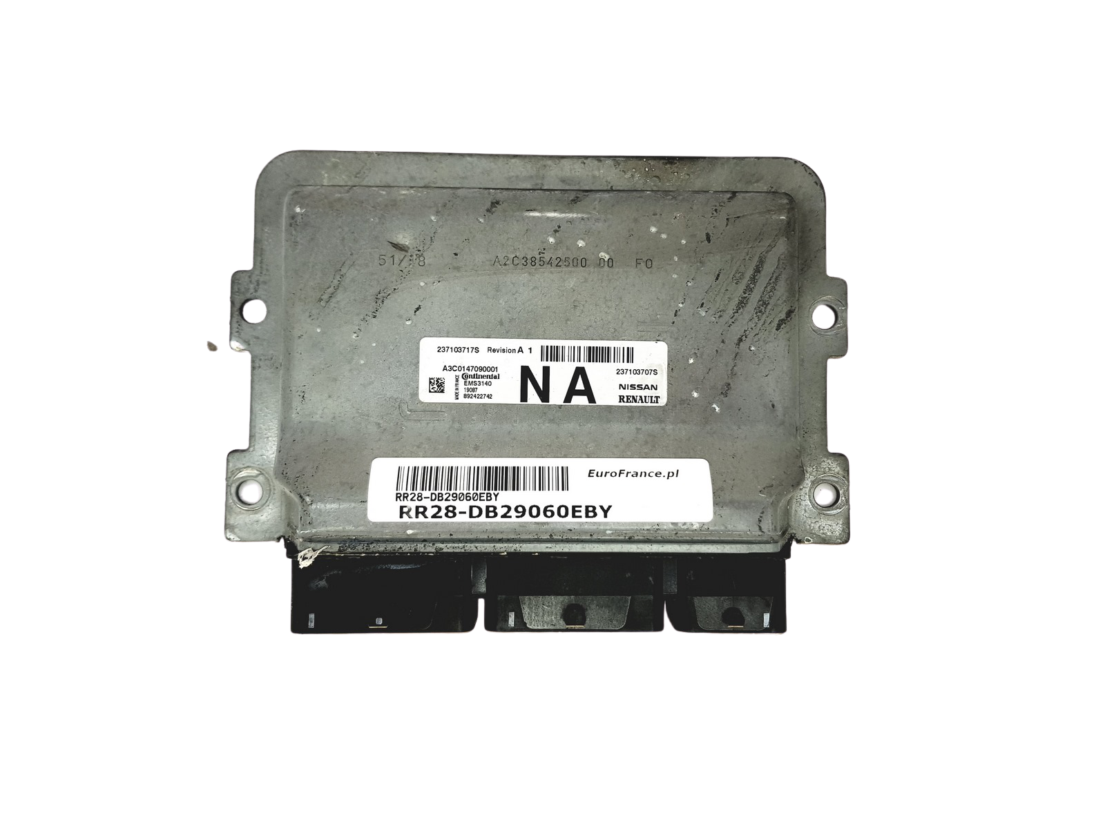 Control Unit A3C0147090001 237103717S EMS3140 Renault Continental main product photo