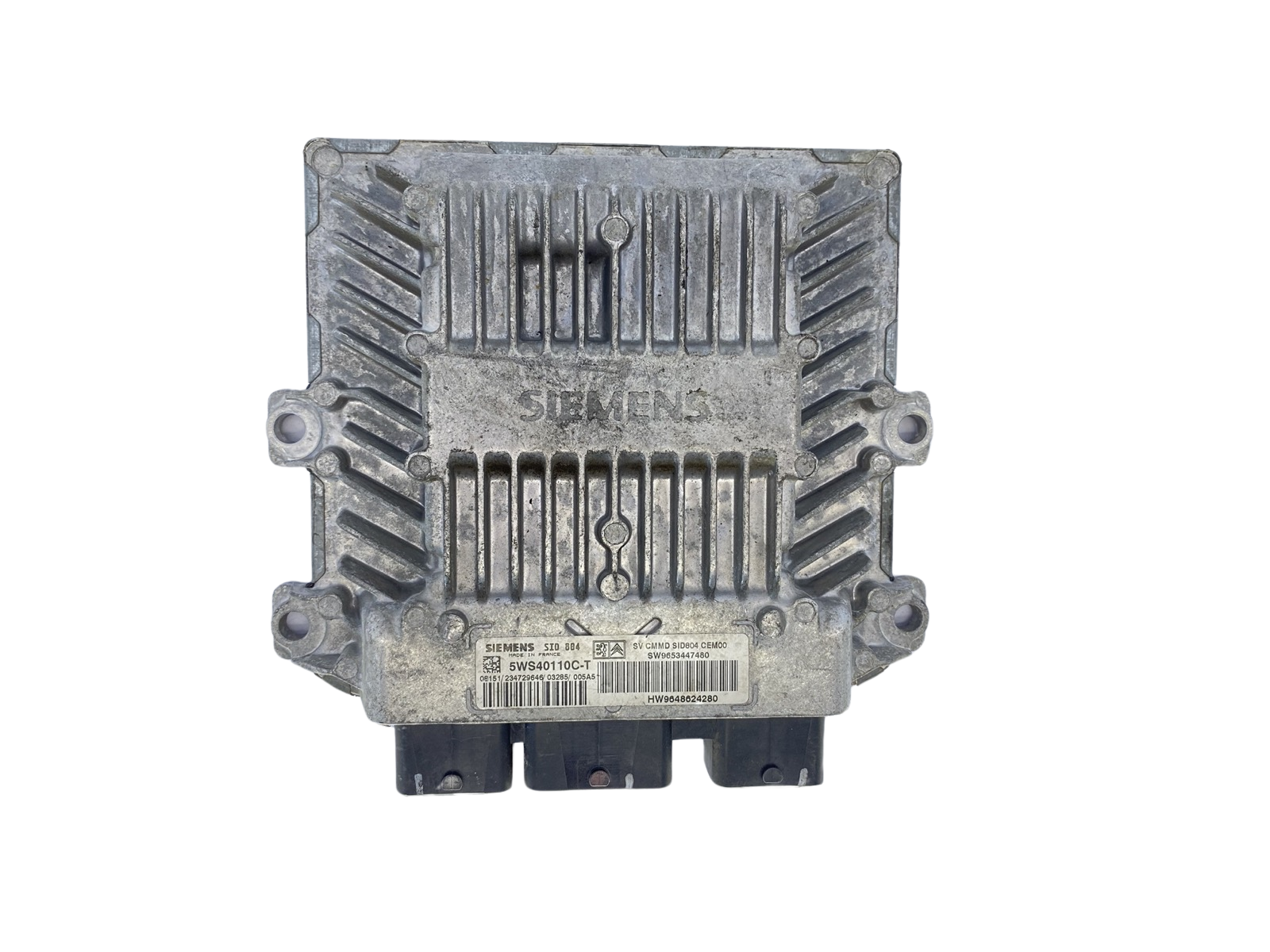 Control Unit 9653447480 9648624280 5WS40110C-T PSA Siemens 60754 main product photo