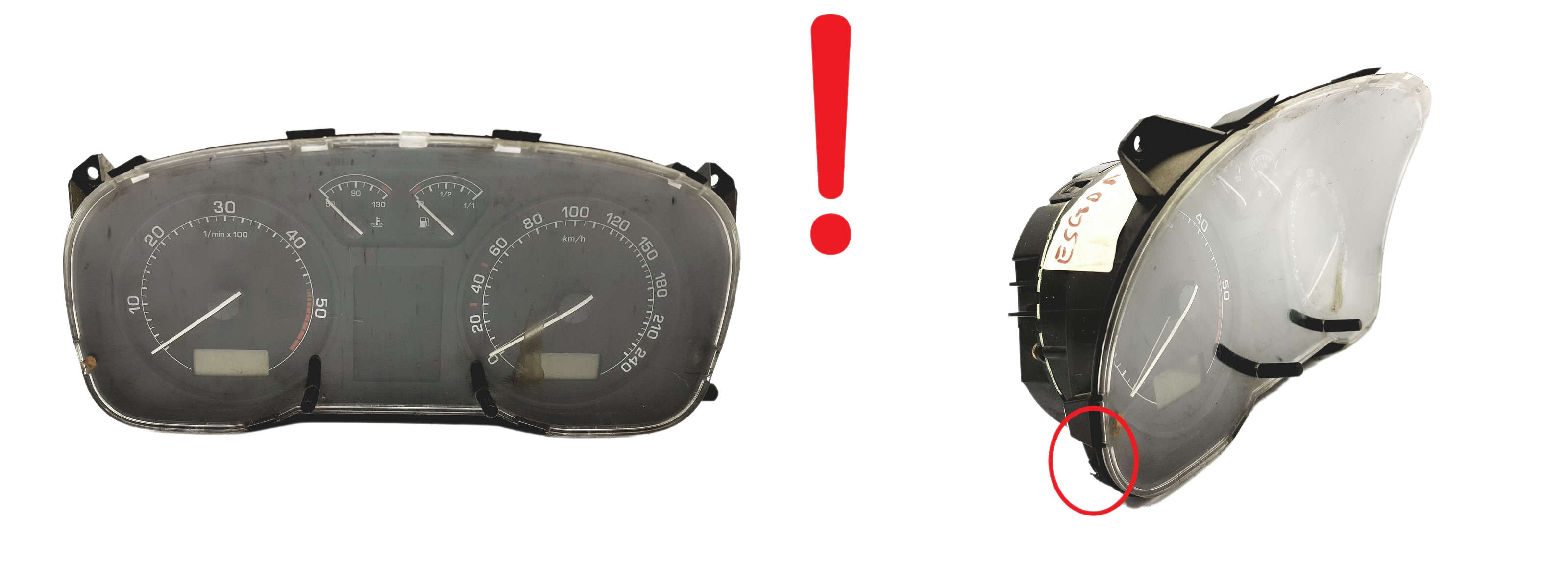 Speedometer/Instrument Cluster Skoda Octavia 1U0920801J 110080146019 VDO main product photo