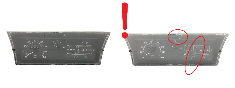 Speedometer/Instrument Cluster Fiat Panda 6060200060 06060200010 56080 main product photo