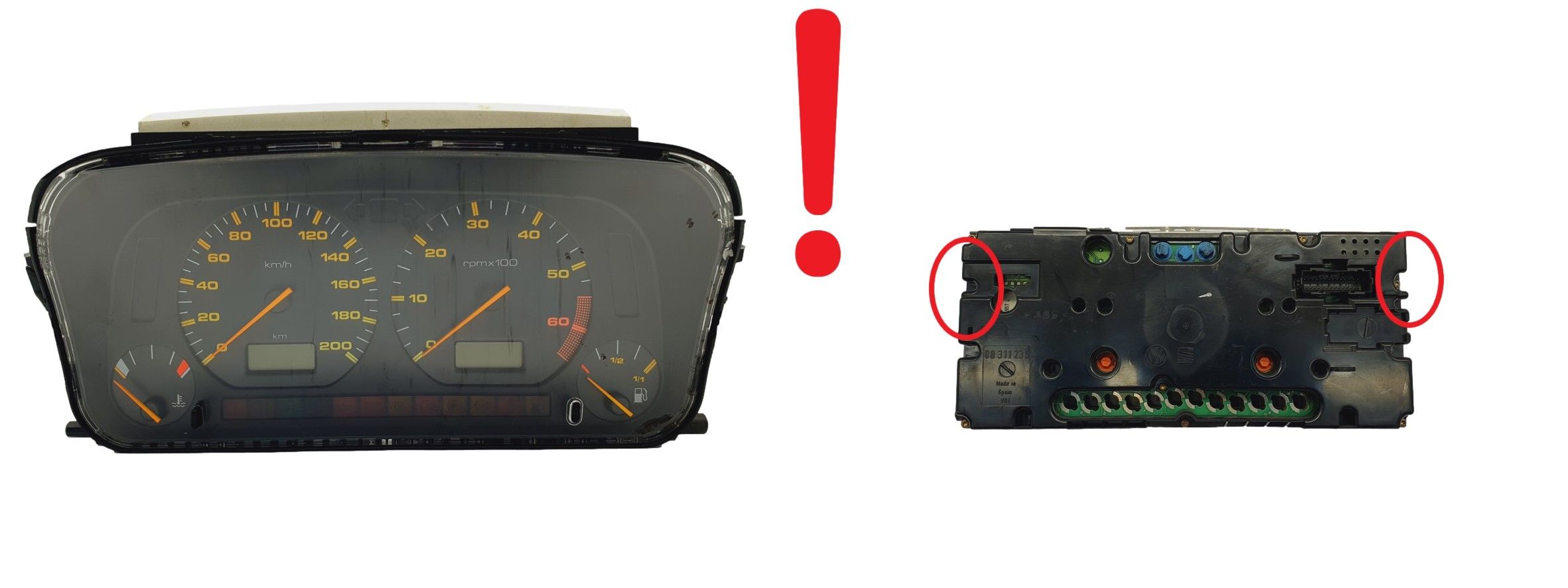 Speedometer/Instrument Cluster Seat Ibiza 6K0919033FE 87001323 69378 main product photo