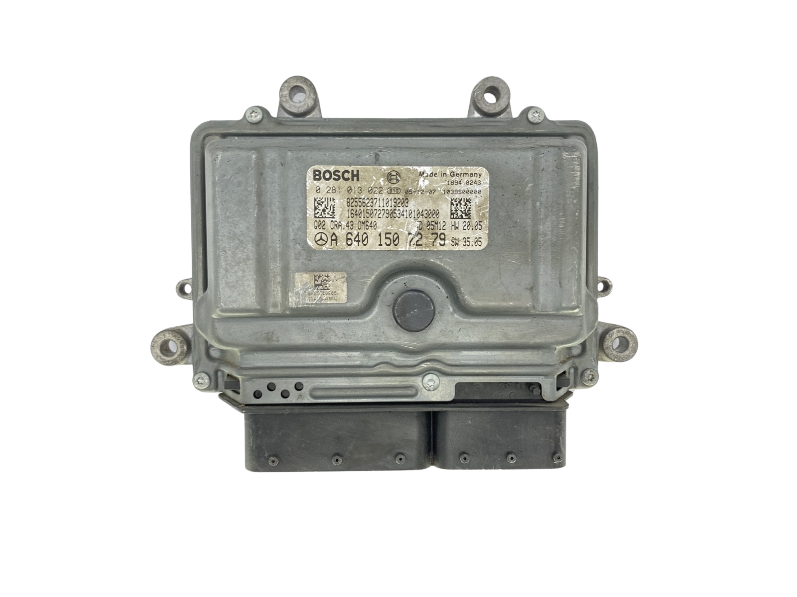 Control Unit A6401507279 0281013022 Mercedes Bosch 58168 main product photo