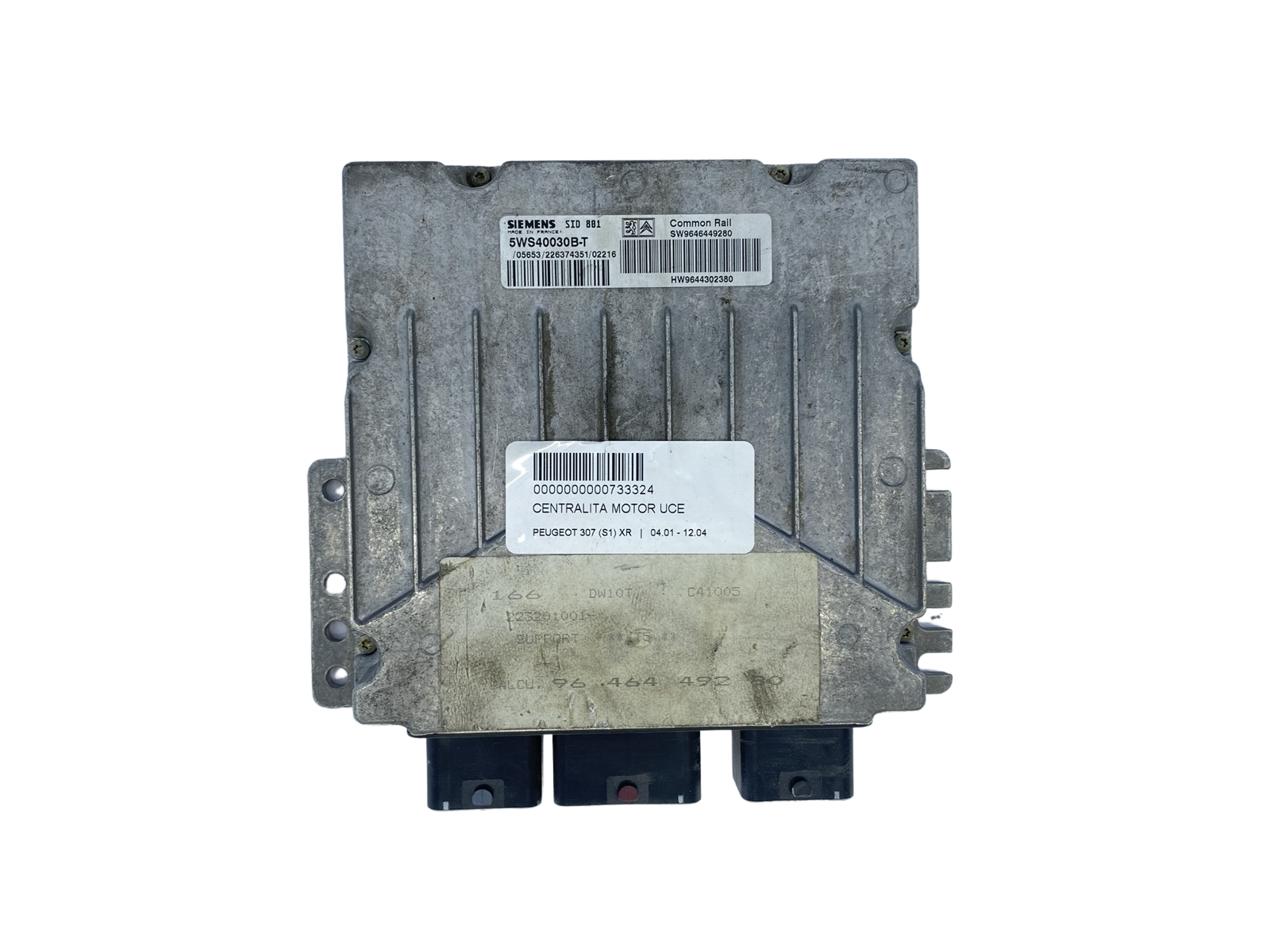 Control Unit 5WS40030B-T 9646449280 9644302380 SID801 PSA Siemens 60452 main product photo