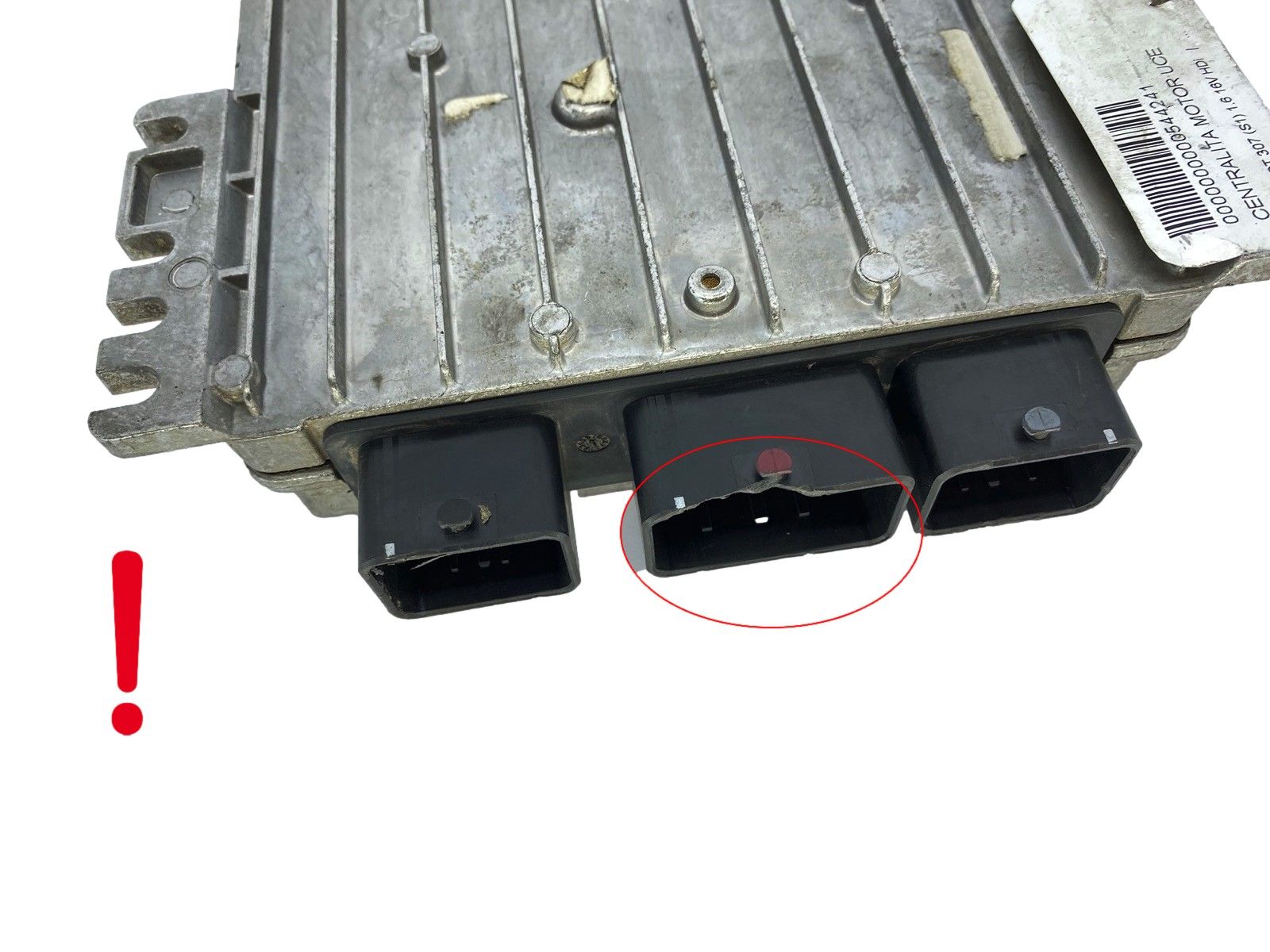 Control Unit 5WS40030B-T 9646449280 9644302380 SID801 PSA Siemens 60597 main product photo