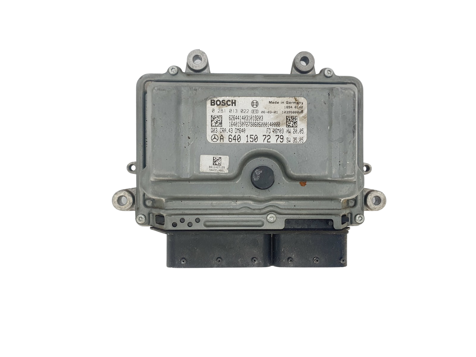 Control Unit A6401507279 0281013022 Mercedes Bosch 44772 main product photo