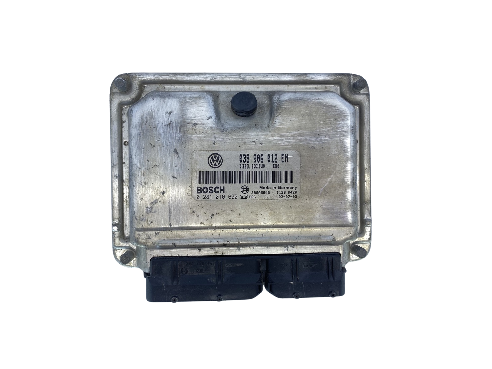 Control Unit 038906012EM 0281010690 Seat Bosch 62887 main product photo