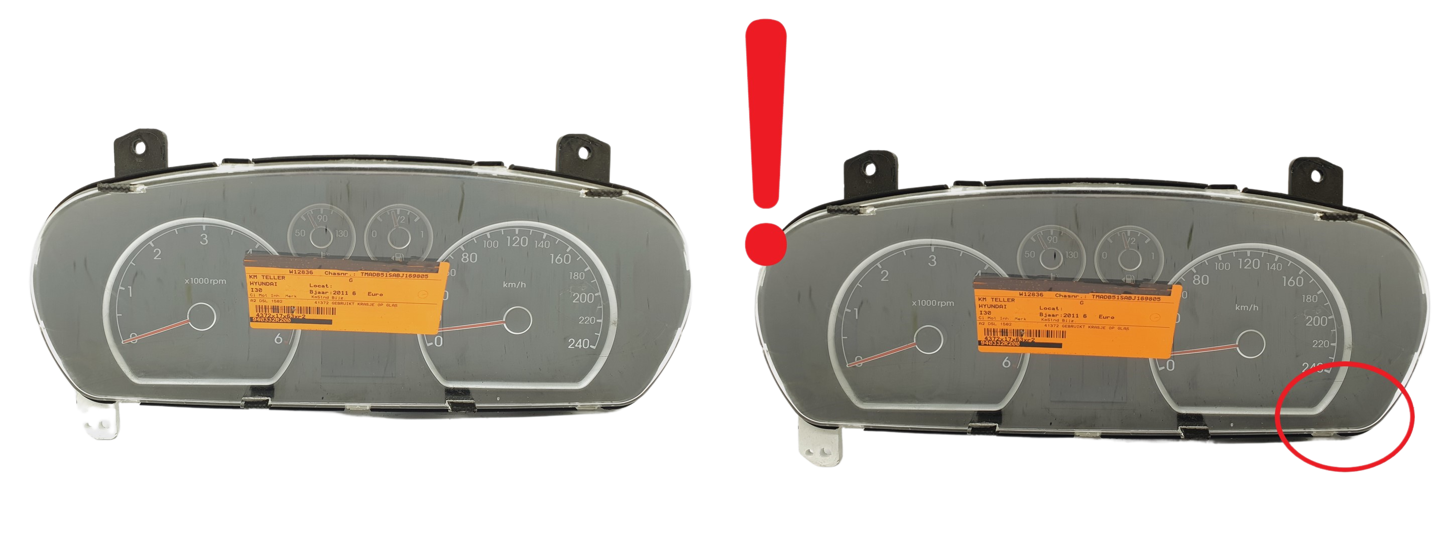 Speedometer/Instrument Cluster Hyundai i30 94033-2R200 11001-765601U main product photo