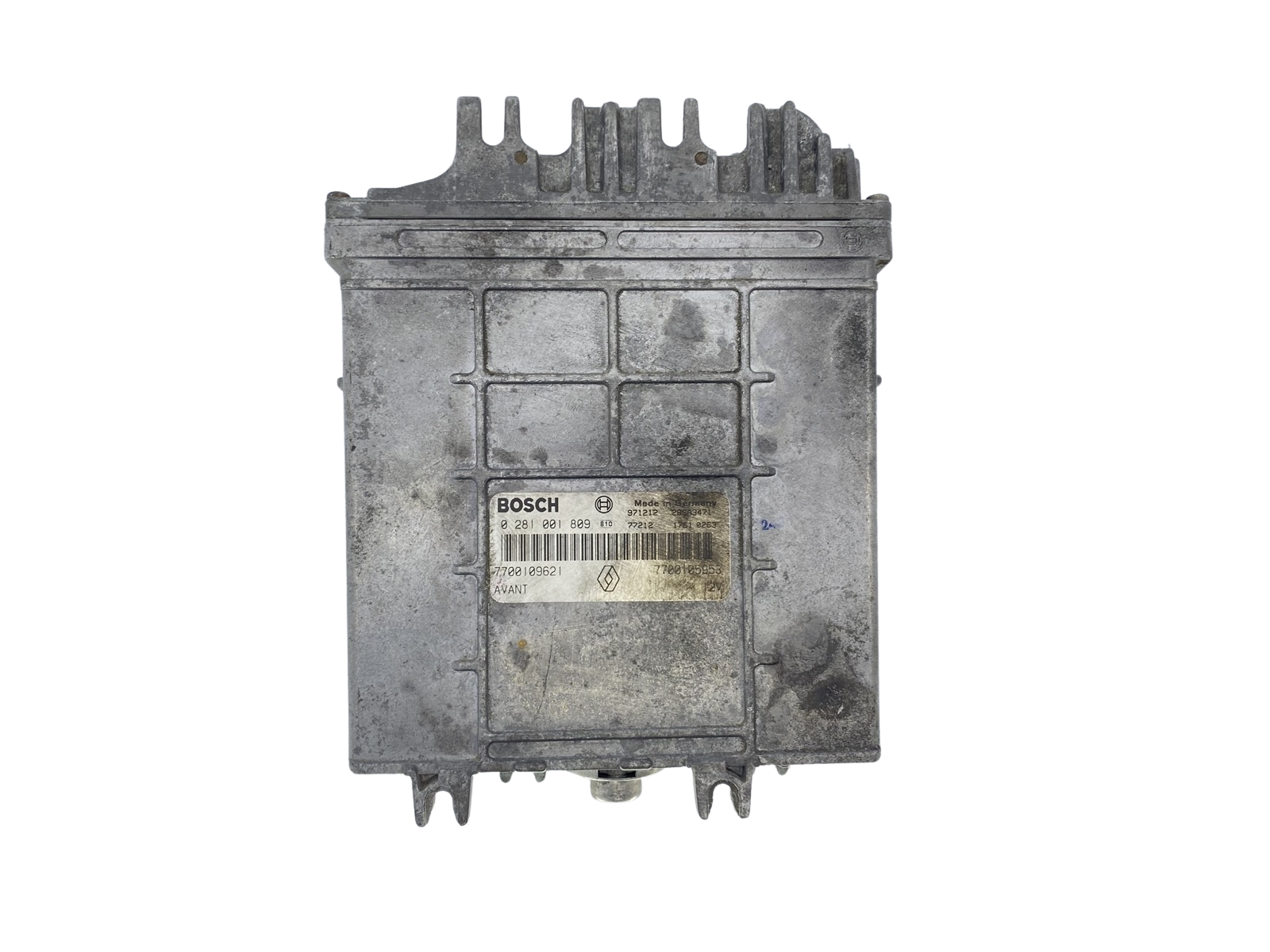 Control Unit 0281001809 7700109621 7700105953 Renault Bosch 55109 main product photo