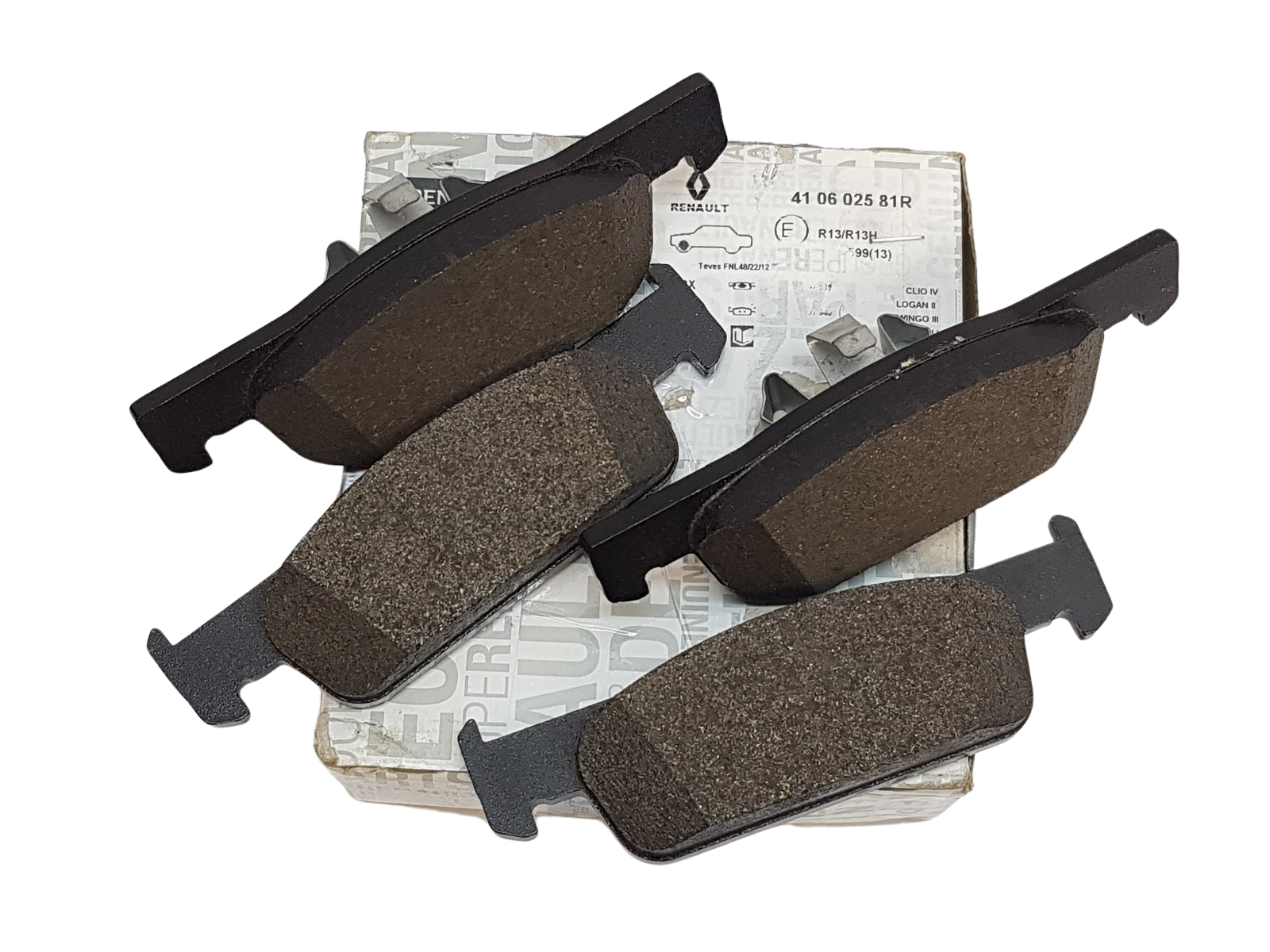 Brake Pads Dacia Renault 410602581R New Original main product photo