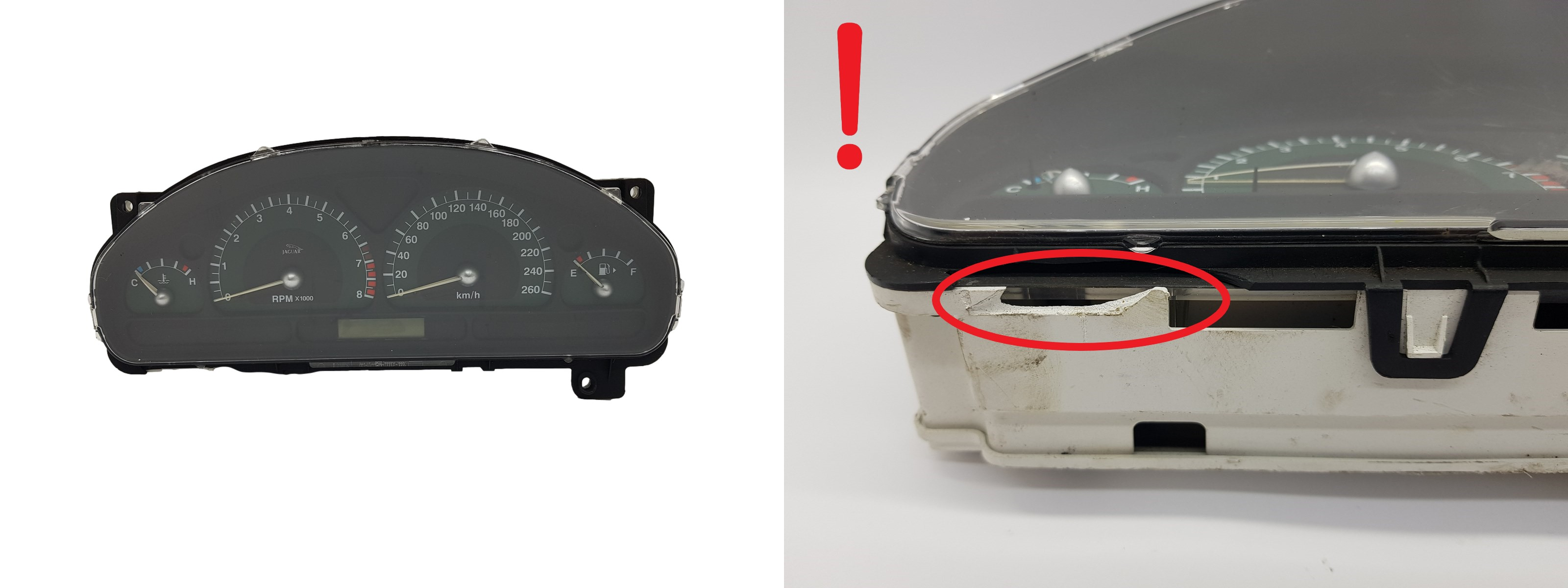 Speedometer/Instrument Cluster Jaguar S-Type 2R8F-10849-AH 2R8F10849AH 1191 main product photo