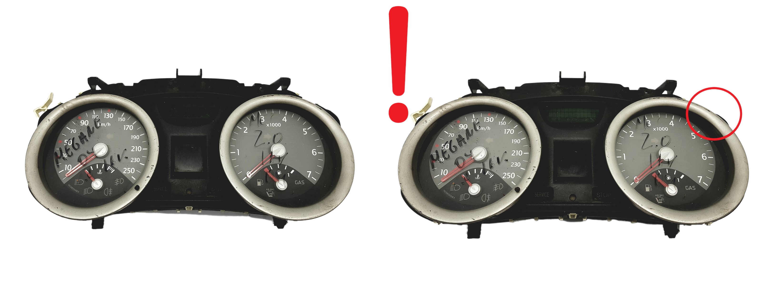 Speedometer/Instrument Cluster Renault Megane 8200292072 59562 main product photo