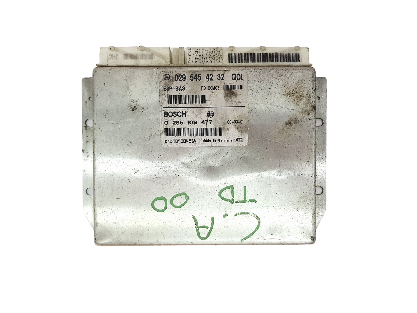 Control Unit 0295454232Q01 0265109477 Mercedes Bosch 25334 main product photo
