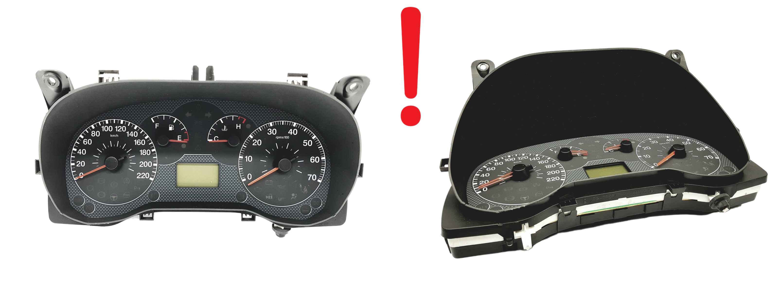 Speedometer/Instrument Cluster Fiat Grande Punto 51701536 59038 main product photo