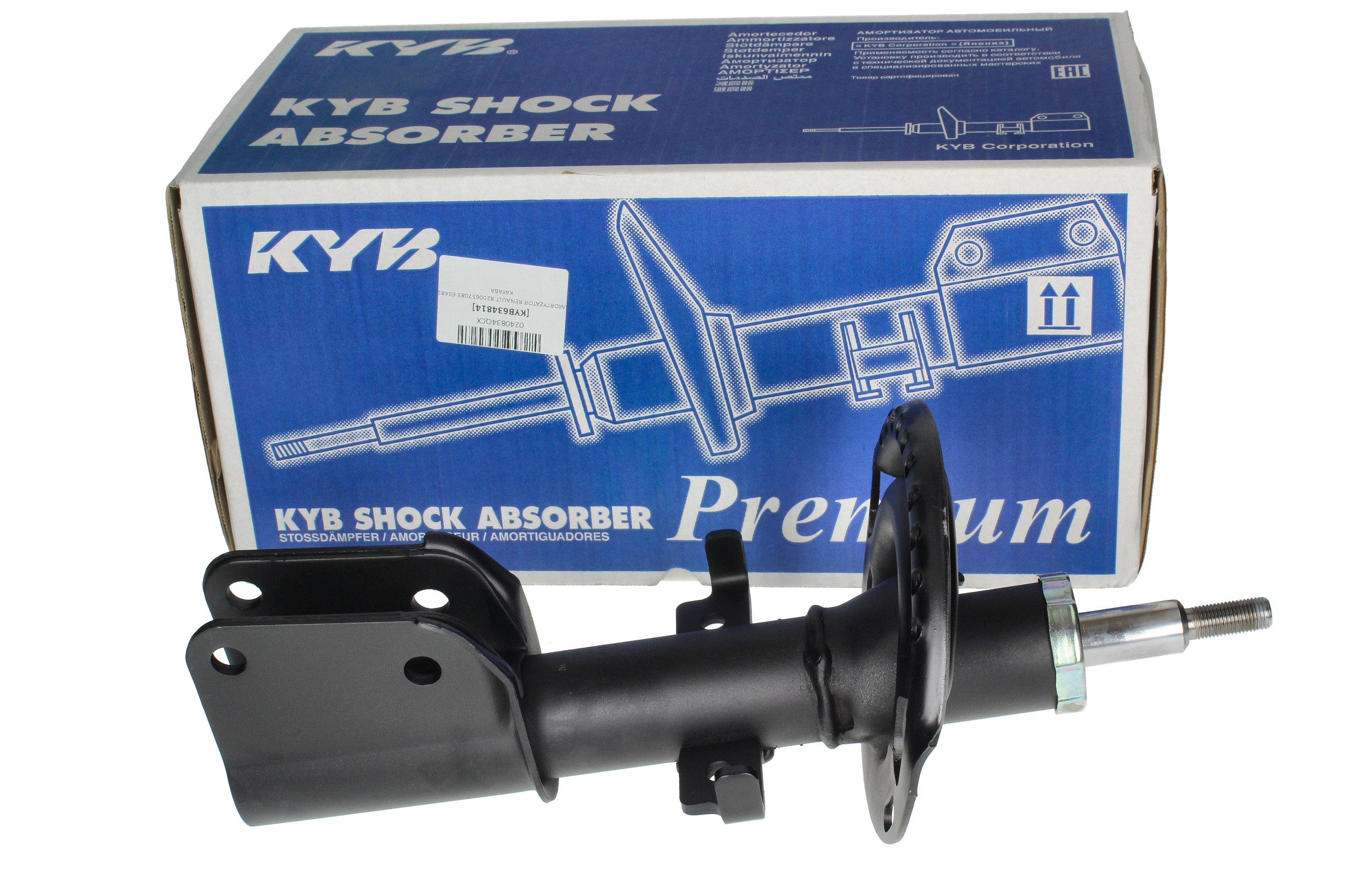 Shock Absorber Renault 8200657085 634814 Kayaba main product photo