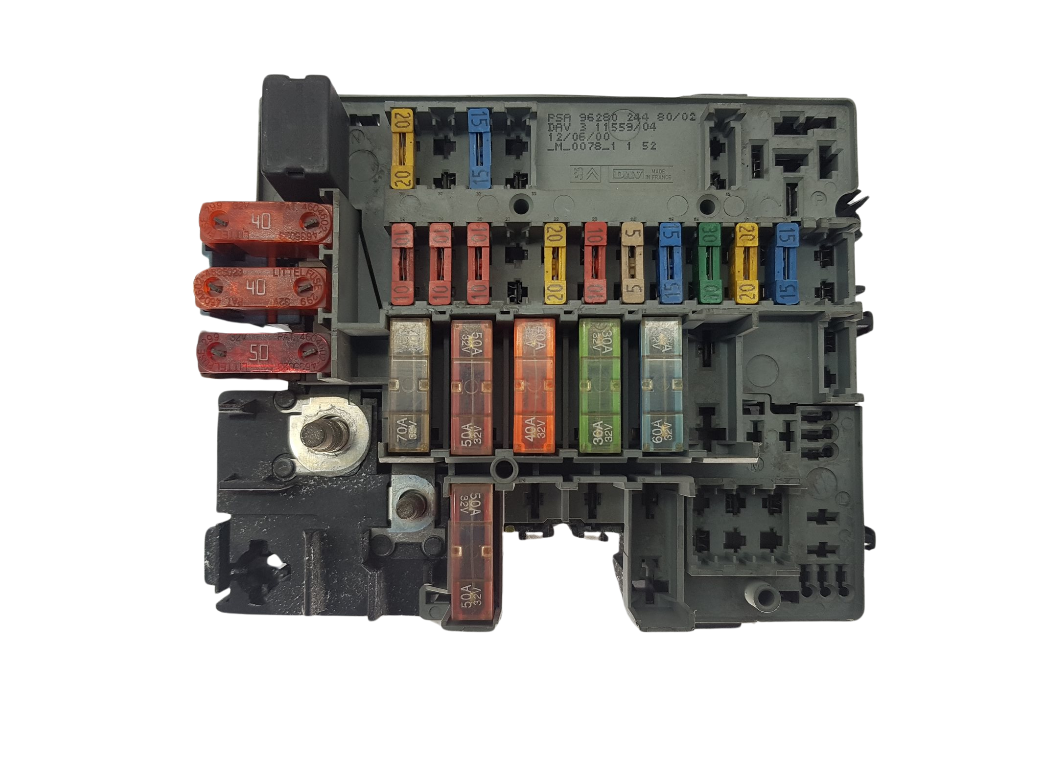 Control Unit 9628024480 11559/04 PSA DAV 2346 main product photo