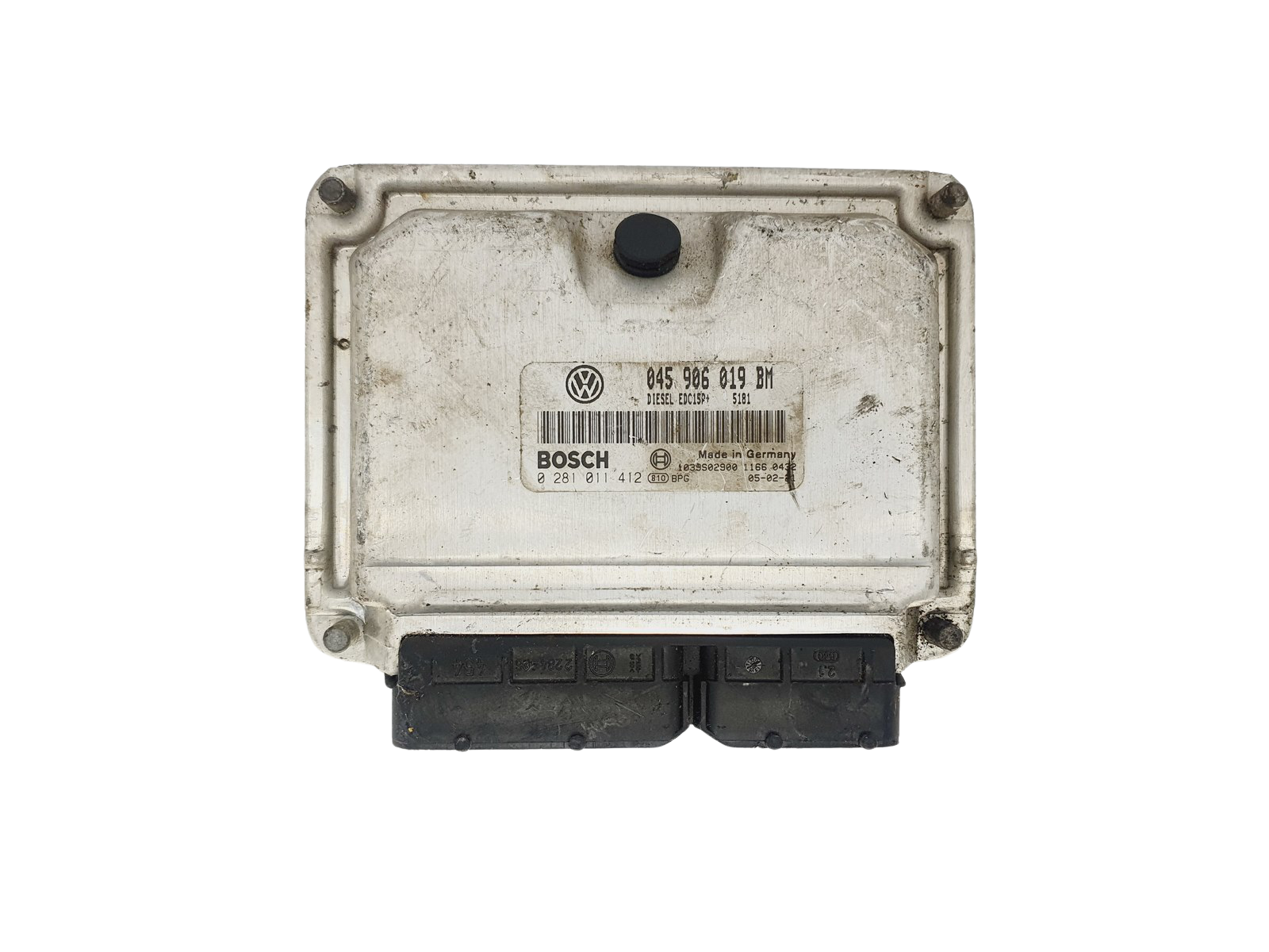 Control Unit 045906019BM 0281011412 VW Bosch 44908 main product photo